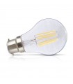 Ampoule LED bulbe B22 8W 2700°K 1150Lm 230Vac