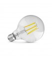 Ampoule LED globe E27 8W 2700°K 1150Lm 230Vac