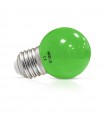Ampoule LED bulbe vert E27 1W 230Vac
