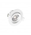 Spot plafond rond blanc 7W 4000°K 550Lm