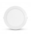 Luminaire de plafond 18W IP54 1650Lm rond blanc