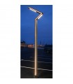 ZIGZAG LAMPADAIRE ECLAIRAGE PIETON 80W IP65 5m MÈTRES GS