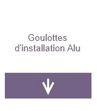 Goulottes d'installation Alu
