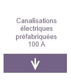 Canalisations électriques préfabriquées distribution horizontale 100A
