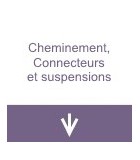 Cheminement, connecteurs et suspensions