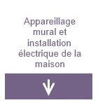 Appareillage mural et installation électrique de la maison