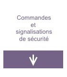 Commandes et signalisations de sécurité