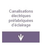 Canalisations électriques préfabriquées d'éclairage