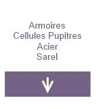 Armoire cellule pupitre acier