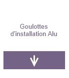 Goulottes d'installation aluminium