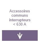 Accessoires communs interrupteurs jusqu'à 630 A