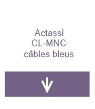 Actassi CL-MNC câbles bleu
