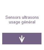 Sensors ultrasons usage général